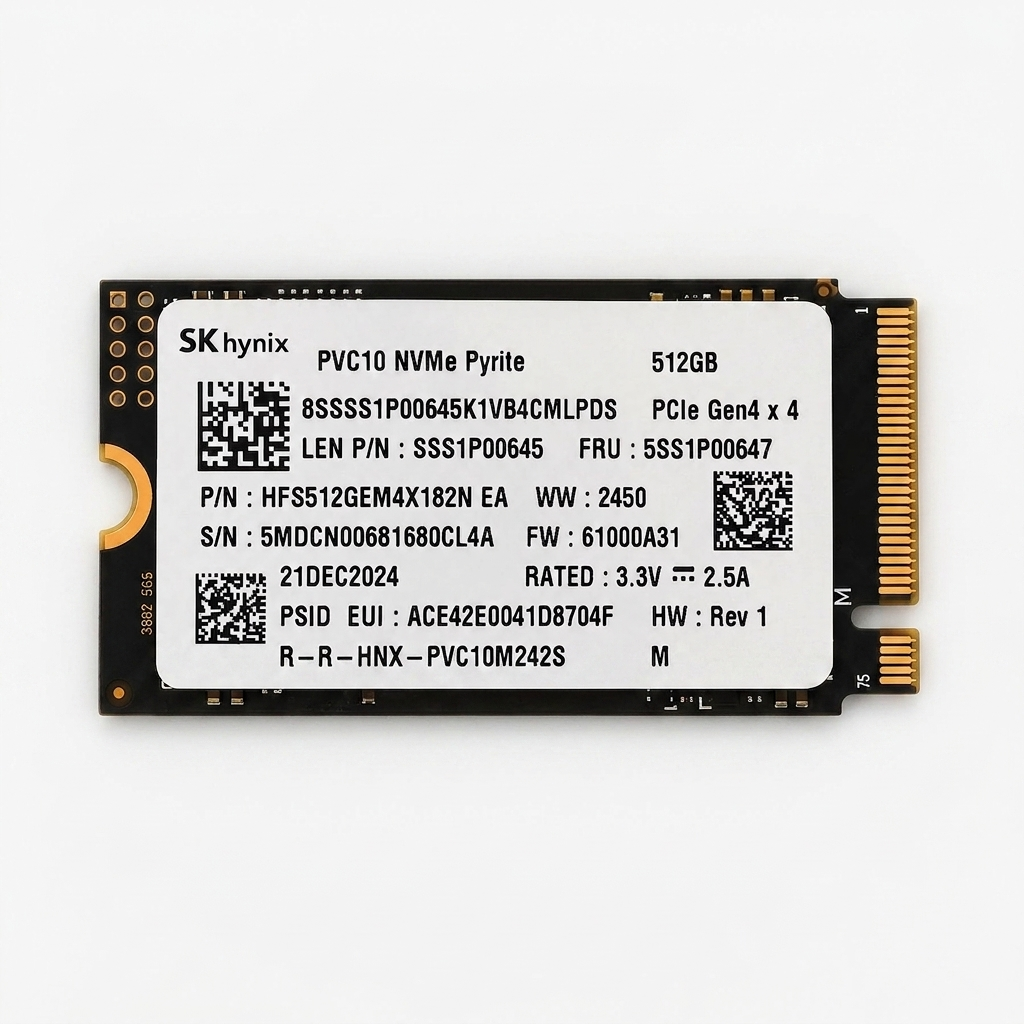 حافظه اس اس دی (SSD) مدل M2 برند SK Hynix با ظرفیت 512 گیگابایت